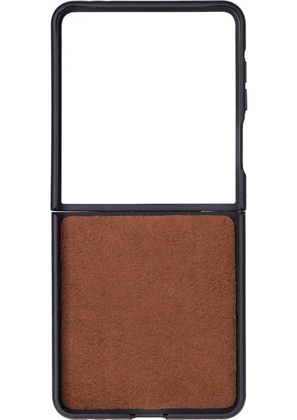 Samsung Galaxy Z Flip7 Uyumlu, Hakiki Deri, El Yapımı Arka Kapak Gölgeli Taba fiyatları