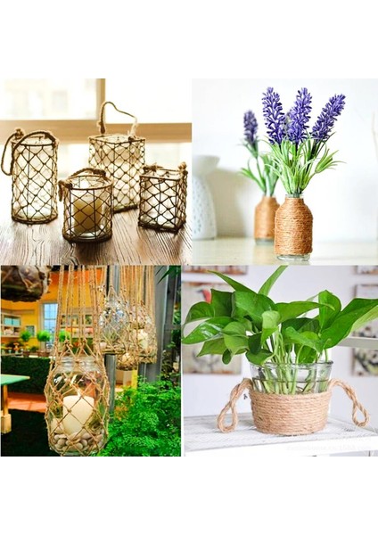 Jüt Ipi (Sicim Ipi) 100 gr Natural 10 Adet modelleri