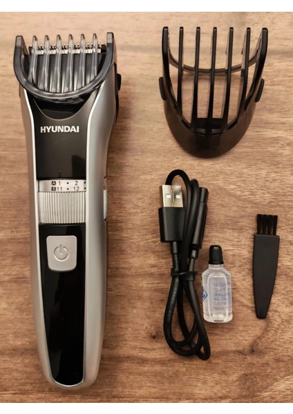 Hyundaı Şarj Edilebilir Elektrikli 1-20MM Saç Traşı Makinesi