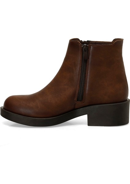 24K-855 4Pr Taba Kadın Düz Bot