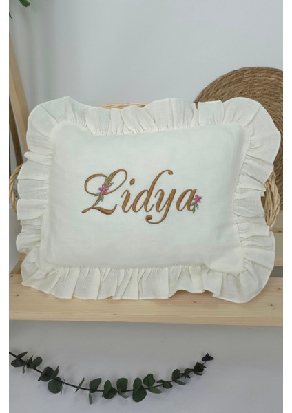 Müslin Yeni Doğan 4katlı Organik %100PAMUK Kişiye Özgü Nakışlı Hastane Çıkış Seti (Papatya Model-9) fiyatları