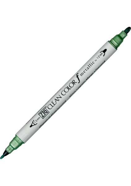 Clean Color F Çift Uçlu Kalem 121 Metallic Green