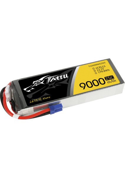 Gens Ace Tattu Lipo Batarya 6s 9000MAH 30C