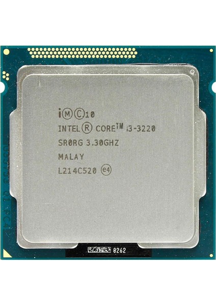 Core I3 3220 3,3 Ghz 3 MB Cache 1155 Pin Tray Işlemci