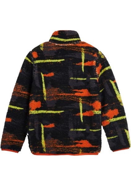 Vernon Siyah Çocuk Full-Zip Polar Sweatshirt modelleri