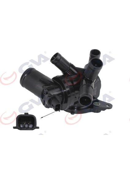 Termostat 95 C Komple Renault Clıo Iv 12 Captur 13 Megane Iv 15 Dacıa Duster 13 Dokker 12 Nıssan Qashqaı Iı J11 15 1.2 Tce H5F