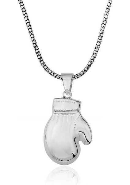 925 Ayar ​gümüş Boks Eldiveni Erkek Kolye