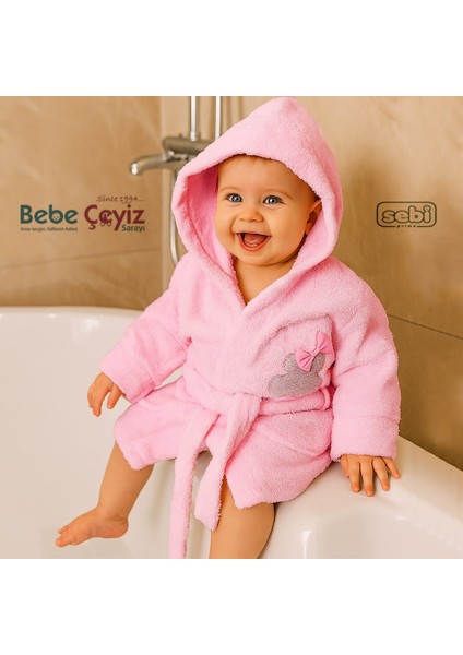 Ayı Desenli Bornoz Takımı