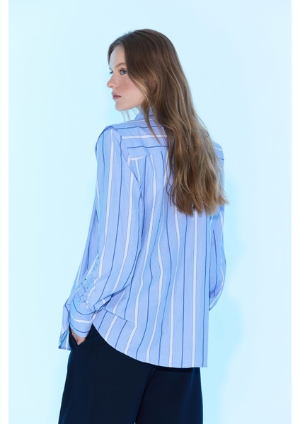 Studio SS6060 Mavı Gömlek