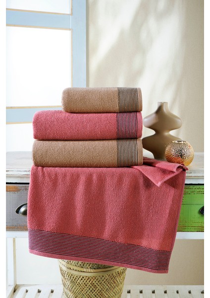 50X90 70X140 cm Amore Bath 4'lü Banyo Havlu Takımı, Plaj Havlusu, Hamam Takımı, Çeyizlik Havlu, Spa fiyatları