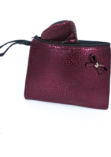 Çantalı Süslü Interlok Ev,Hac, Umre , Hediye, Günlük Babet,Tüylü Babet, Patik, Gösteri Pisi Pisi