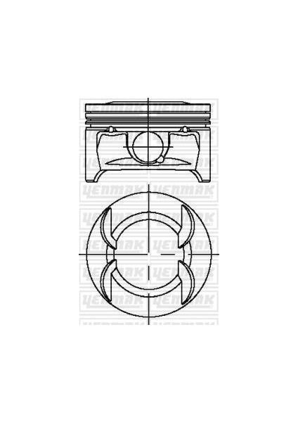 Piston Segman Std Astra H-J Insıgnıa A-Mokka-Zafıra B-Trax-Cruze-Aveo 1.6 16V A/B/Z16XER-LDE 79MM