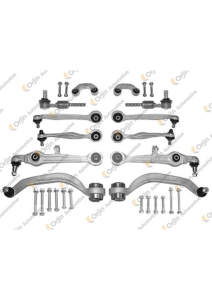 Orjın 00076 - Salıncak Ön Takım Seti Komple Vw Passat Iv 96-00 Passat V 3b3 00-05 A4 8e2.b6 00-04