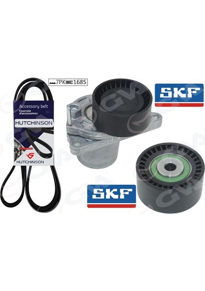 59A1120 - Kanallı Kayıs Setı Kutuklu Mercedes Vıto OM622 W447 . Renault R9M 1.6 Dci Trafıc Iıı 15 Kadjar 15 Megane Iv 15 Scenıc Iv 15