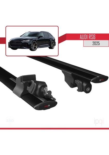 Audi Rs6 2025 ve Sonrası ile Uyumlu Hook Model Ara Atkı Tavan Barı Siyah 2 Adet indirimleri