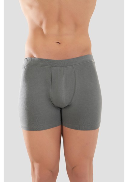 Erkek Mikro Modal Elestan Basic Boxer 1402 Antrasıt fırsatları