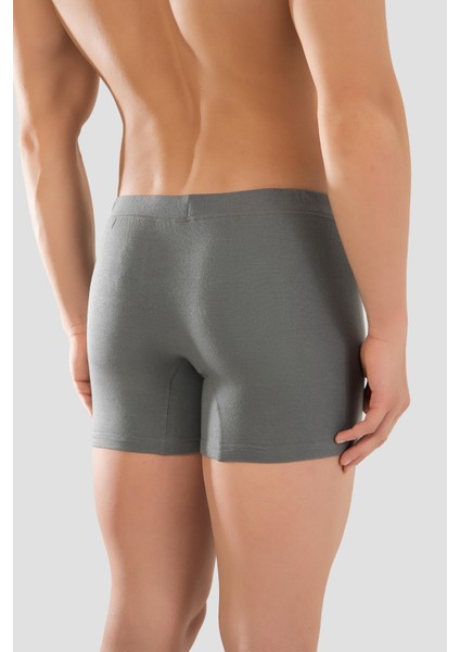 Erkek Mikro Modal Elestan Basic Boxer 1402 Antrasıt indirimleri