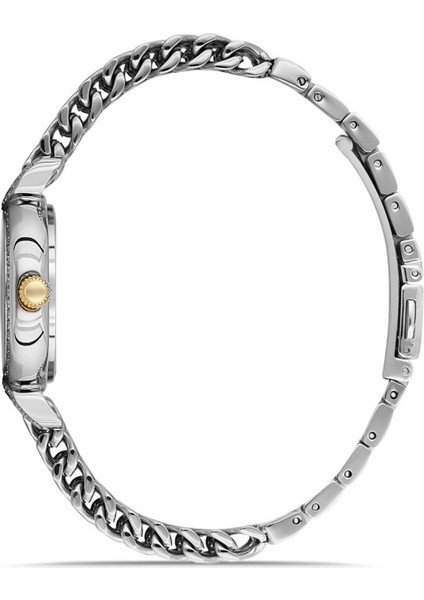 DK.1.AG1411.03 Taşlı Tasarım Çelik Kordon Çelik Kasa 5 Atm Suya Dayanıklı Metalik-Altın Renk Kadın Kol Saati fiyatları