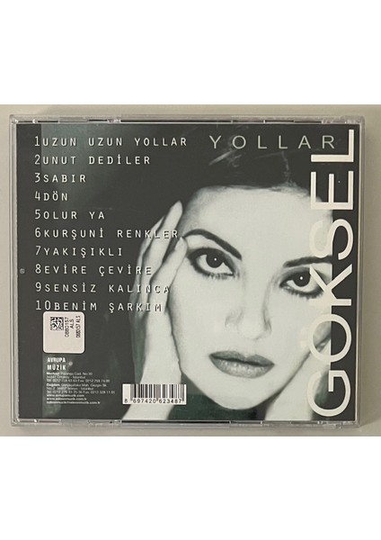 Göksel Yollar CD (Orijinal 1997 Dönem Baskı Cd) fiyatları