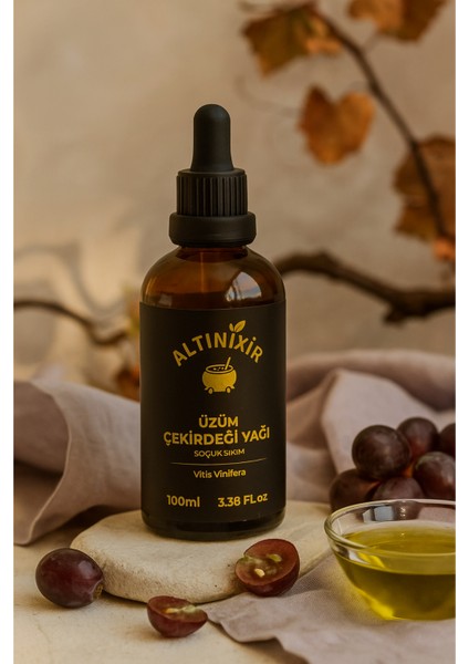 %100 Saf Üzüm Çekirdeği Yağı 100Ml