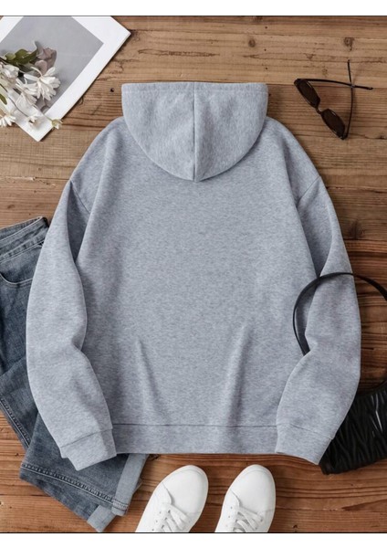 Unisex Vincent Van Gogh Baskılı Oversize Kapüşonlu Sweatshirt fiyatları