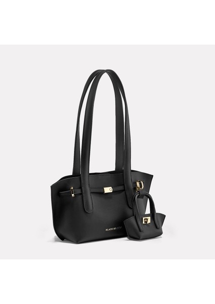 Midi Boy Kadın Siyah Tote Bag Çanta - Dora fiyatları