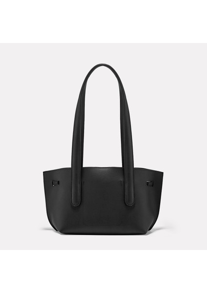 Midi Boy Kadın Siyah Tote Bag Çanta - Dora modelleri