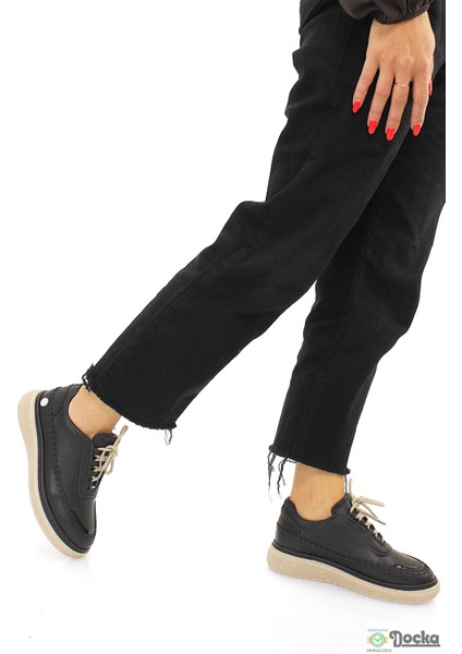 Mammimia Kadın Spor Tarz Ortopedik Hakiki Deri Düz Taban Mevsimlik Hafif Günlük Ayakkabı M26/KA115 fırsatları