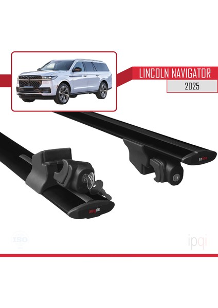 Lincoln Navigator 2025 ve Sonrası ile Uyumlu Hook Model Ara Atkı Tavan Barı Siyah 2 Adet indirimleri