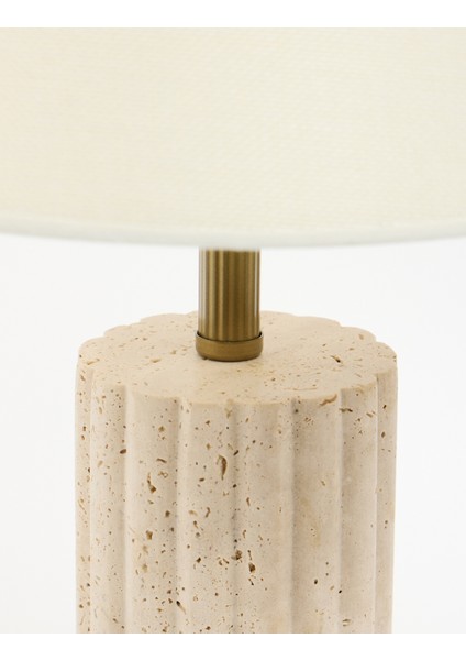 Astra Kumaş Şapkalı Traverten Abajur indirimleri