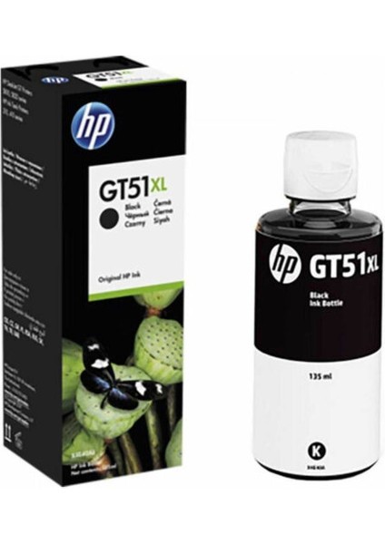GT51XL Siyah Yüksek Kapasiteli Mürekkep ( X4E40A ) Orijinal
