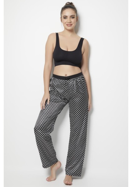Puantiyeli Saten Pijama Altı fiyatları