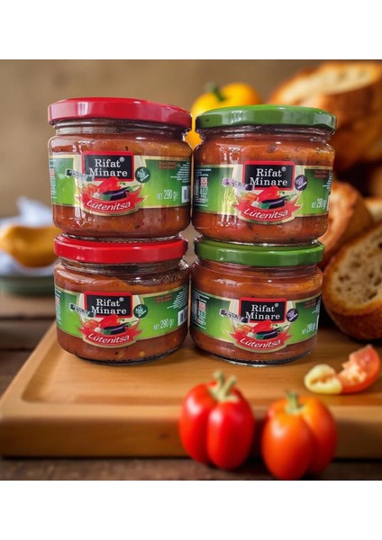 Kahvaltılık Lütenitsa Sos 1 Acı 1 Tatlı 2 Li Set