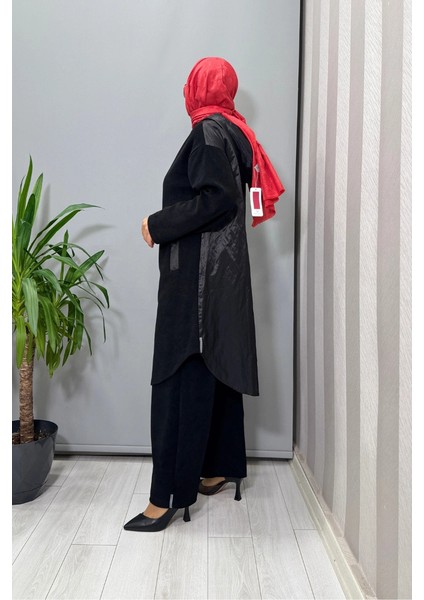 Kapüşonlu Tunik Siyah 56MK2140 fiyatları
