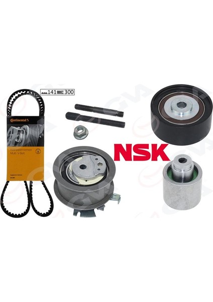 59T7513 - Triger Seti Passat-Jetta-Golf5-Octavıa-Toledo-A3-A6 2.0 Tdı 2007-2011 Bkp-Bkd-Bre-Blb