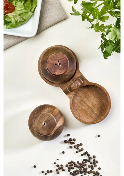 Akasya Ahşap Tuzluk & Biberlik Seti modelleri