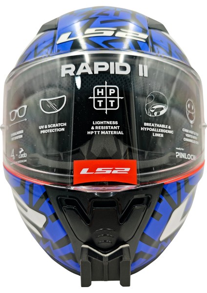 Ls2 Rapid 1 / 2 Kask hariç sadece aksiyon kamera çene aparatı chin mount