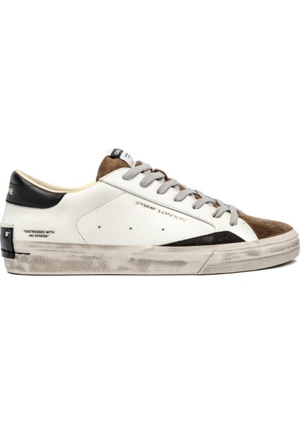 Erkek Sneaker ( Günlük) 11072AA8 Crime London Dıstressed 2.00 White