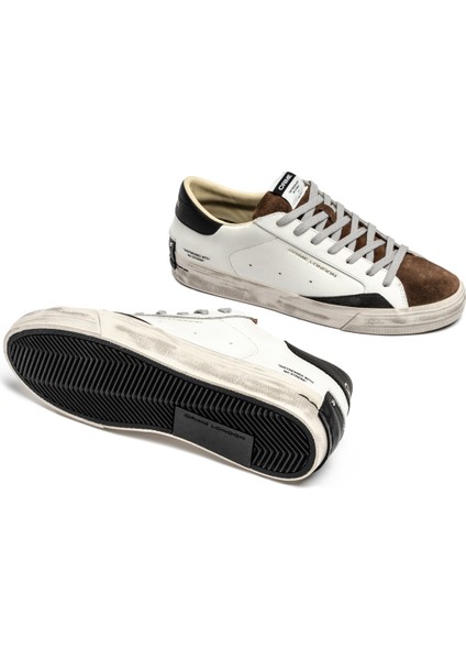 Erkek Sneaker ( Günlük) 11072AA8 Crime London Dıstressed 2.00 White fırsatları