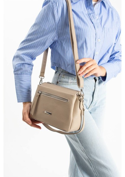 , Çok Gözlü , açık vizon bayan Omuz ve Çapraz Çantası fiyatları