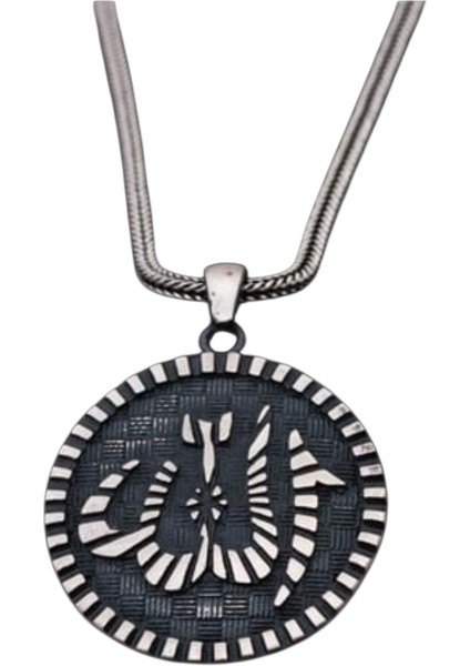 Çelik Baskılı Erkek Kolye