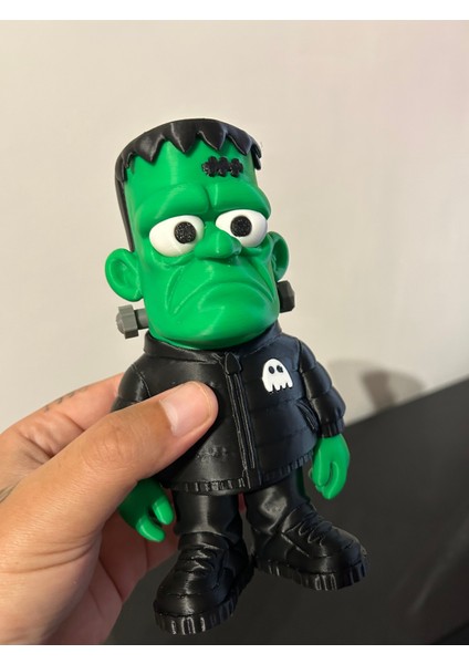 Frankenstein Temalı Dekoratif Figür – 3D Baskı Koleksiyon Biblo modelleri
