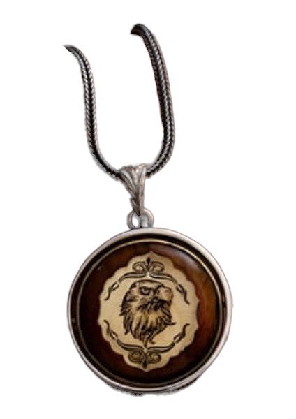 Çelik Baskılı Erkek Kolye