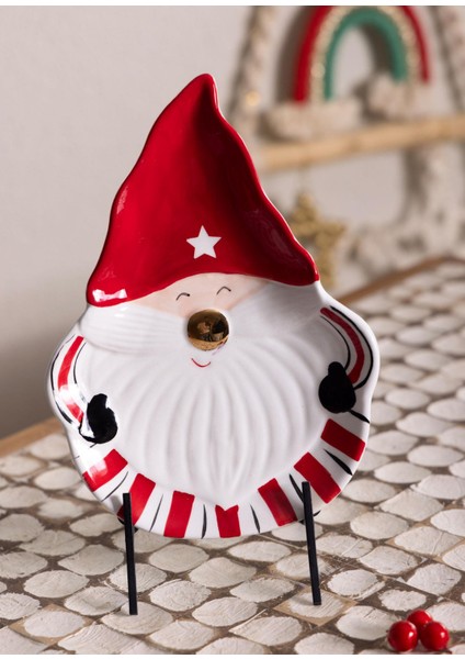 Yılbaşı Servis Tabağı 23X17 cm fırsatları