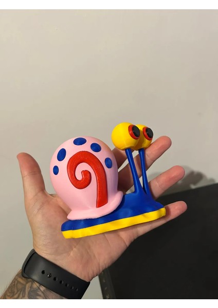 Gary Dekoratif Salyangoz Figür – Renkli Masa Üstü Biblo | Çocuk Odası ve Ev Dekoru Aksesuarı indirimleri