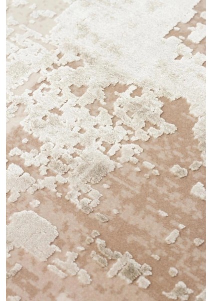 Franko Fs 34 Cream Beige viskon & Akrilik Yüksek Dokulu Modern Salon Halısı fırsatları