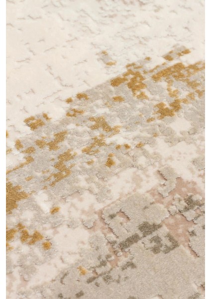 Franko Fs 34 Cream Beige viskon & Akrilik Yüksek Dokulu Modern Salon Halısı indirimleri