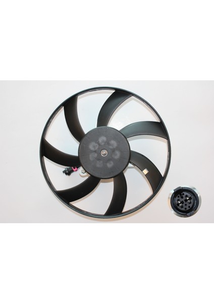 Fan Motoru Sağ Caddy 2 1.9 Tdi Seat Ibıza 300MM (Kablolu)