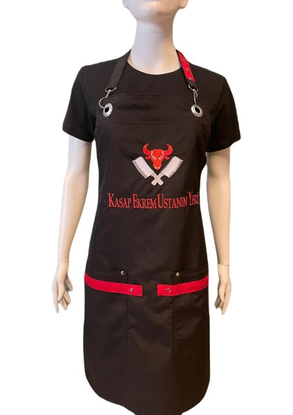 Leke Tutmayan Kasap Cafe Önlüğü