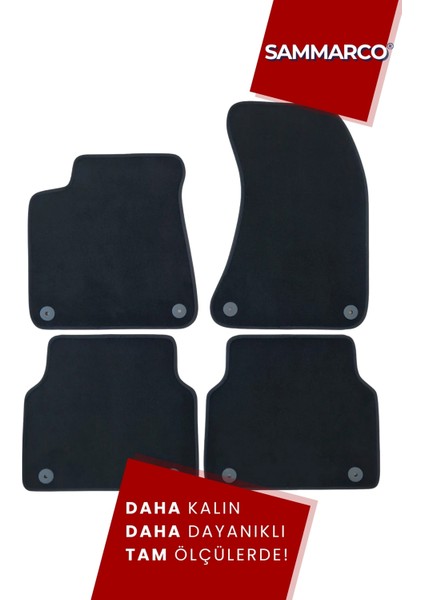 Audi A8 2011 Short Halı Paspas Velur Paspas Kumaş Paspas Oto Paspas